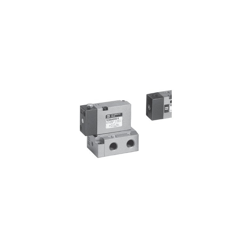 SMC VZA200/400 3-Port Air Operated Valve (Direct and Base Piping)