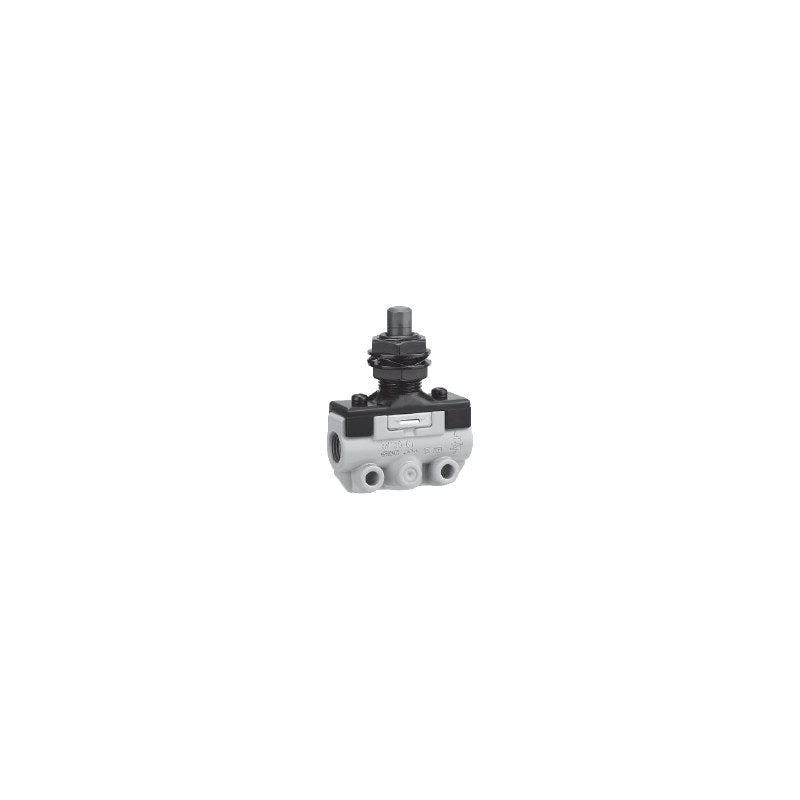 SMC VZM500 5-Port Mechanical Valve (Elastomer Seal, Rc1/8)