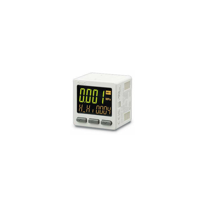 SMC ZSE20B(F)/ISE20B Digital Pressure Switch (IP65, Analog/M12)