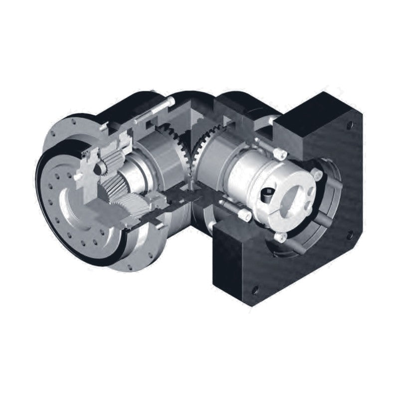 SPG SMET Right-Angle Planetary Gearheads (Flange Output, 64-255)