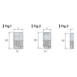 TAUMAX ER and TSK Collet Chuck Nuts