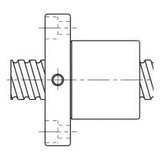 TBI MOTION DFM Double Ball Screw Nut for Milling Machines