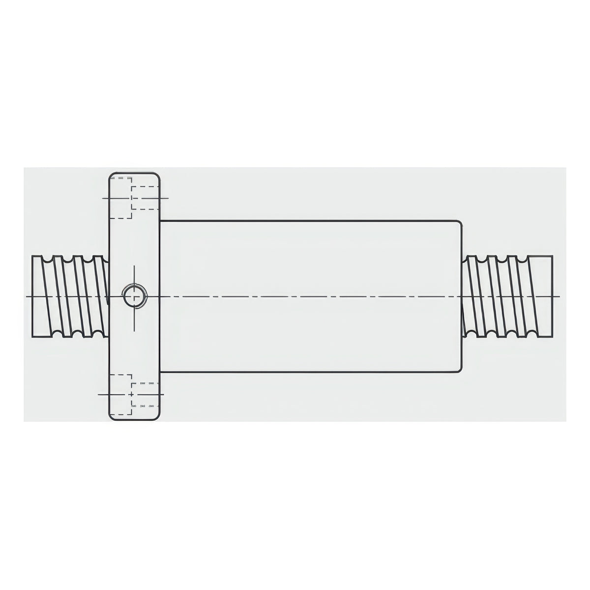 TBI MOTION OFI Offset-Preload Ball Screw Nut