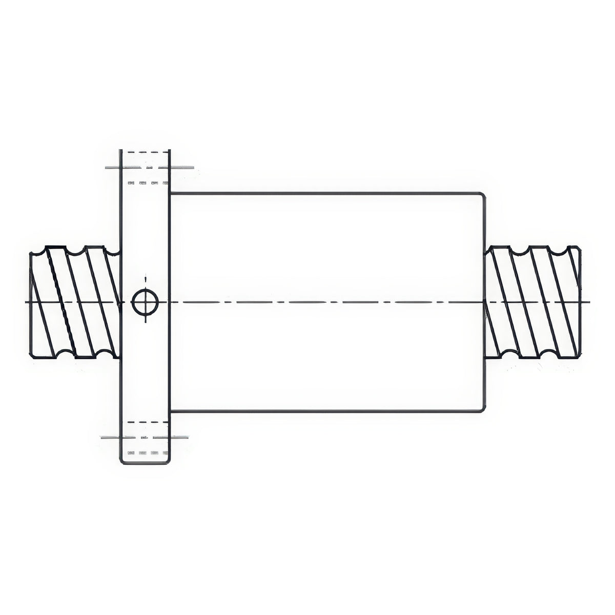 TBI MOTION OFU Offset-Preload Ball Screw Flange Nut