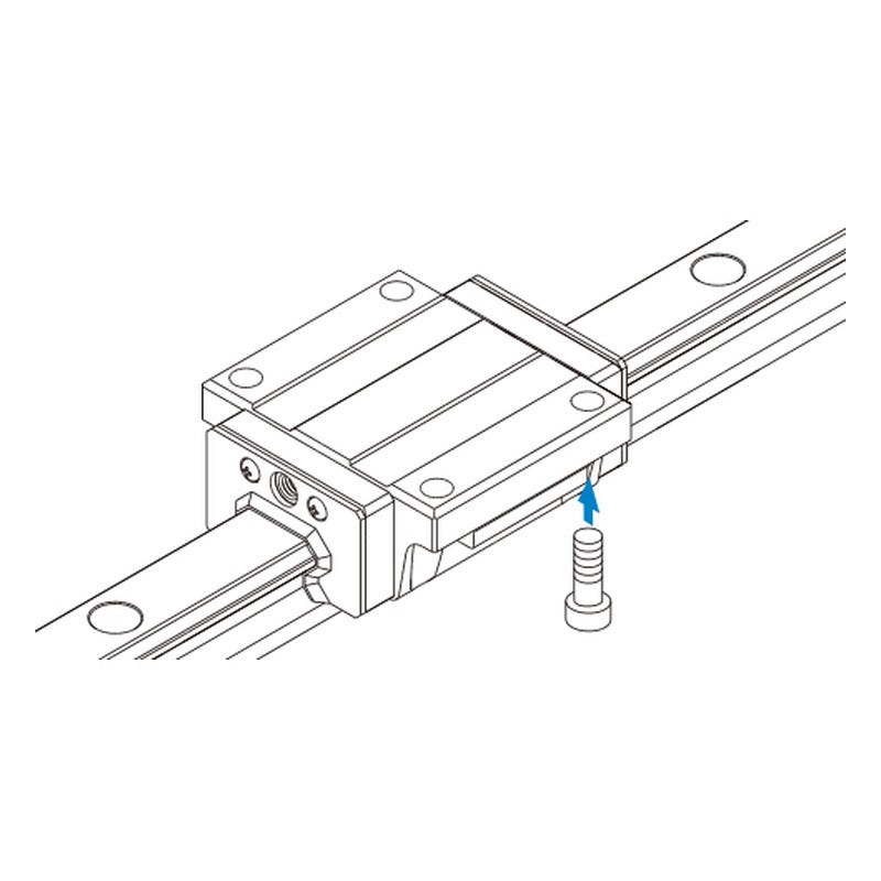 THK HSR-B/BM/LB/LBM LM Guide (Flange Block, Size 15-65)