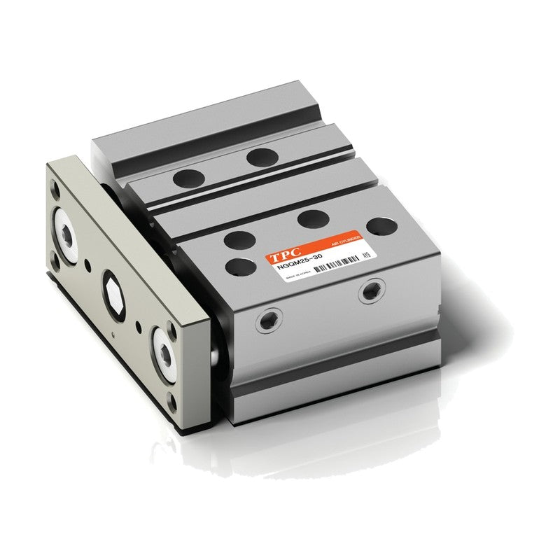 TPC 2B-NGQ Guided Compact Cylinder for Battery Lines (Bore 12-100)