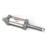 TPC Mechatronics AM2W Series Double-Rod Medium Pneumatic Cylinder (Basic Mount)