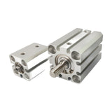 TPC Mechatronics AQS Series Square Tube Compact Pneumatic Cylinder (Short Tube, Double Acting)
