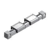 TPC Mechatronics MBB Belt Driven Linear Actuator (Dual Independent Sliders, Size 60-100)