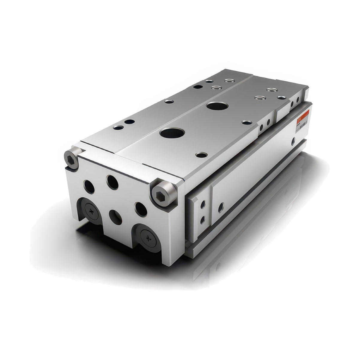 TPC Mechatronics NLPD Series Precision Table Cylinder (Dual Rod, LM Guide)
