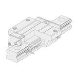 TPC Mechatronics RNH Series Compact LM Guide (Square Block, Sizes 15-35)