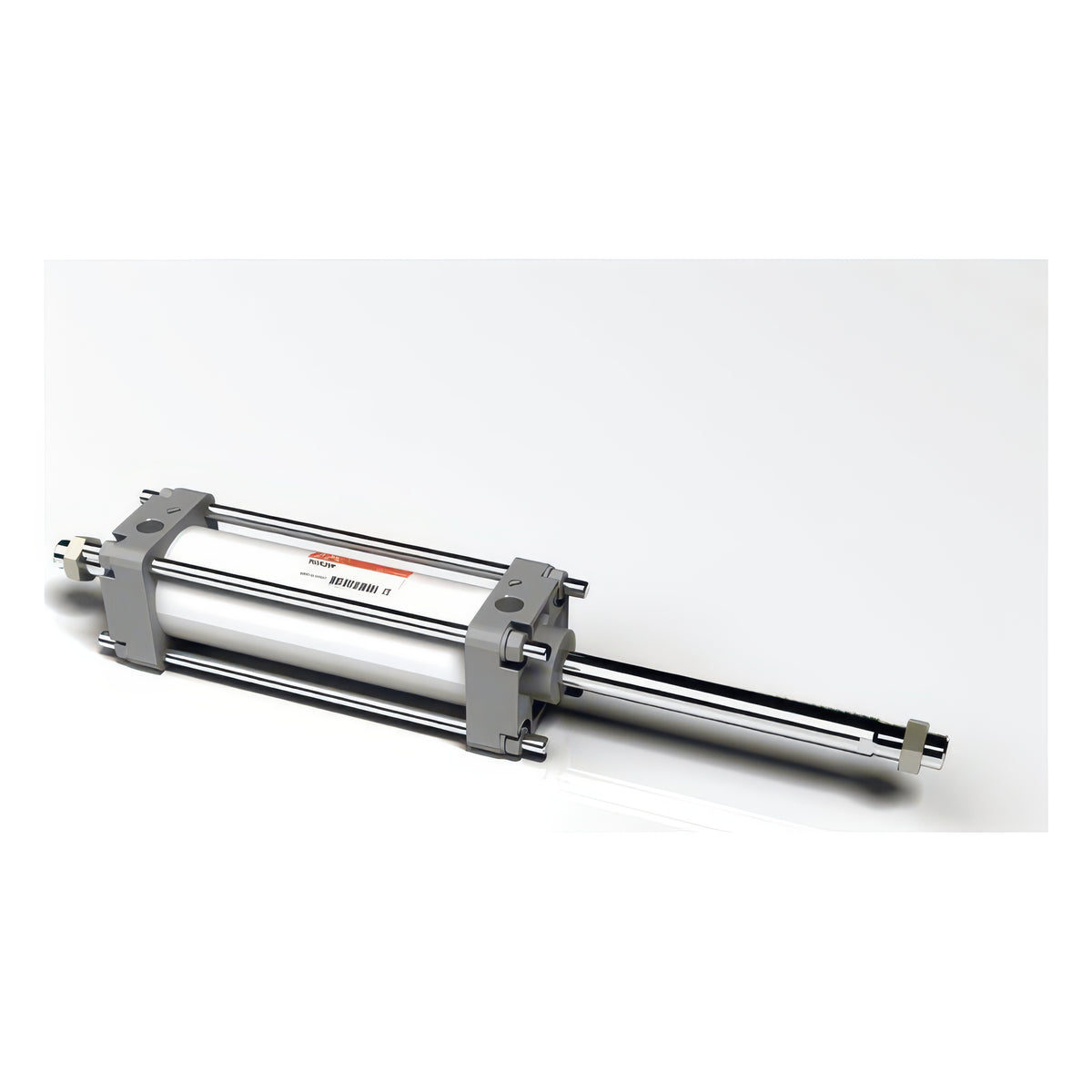 TPC Mechatronics TCA2W Series Double-Rod Tie-Rod Pneumatic Cylinder (Basic Mount)