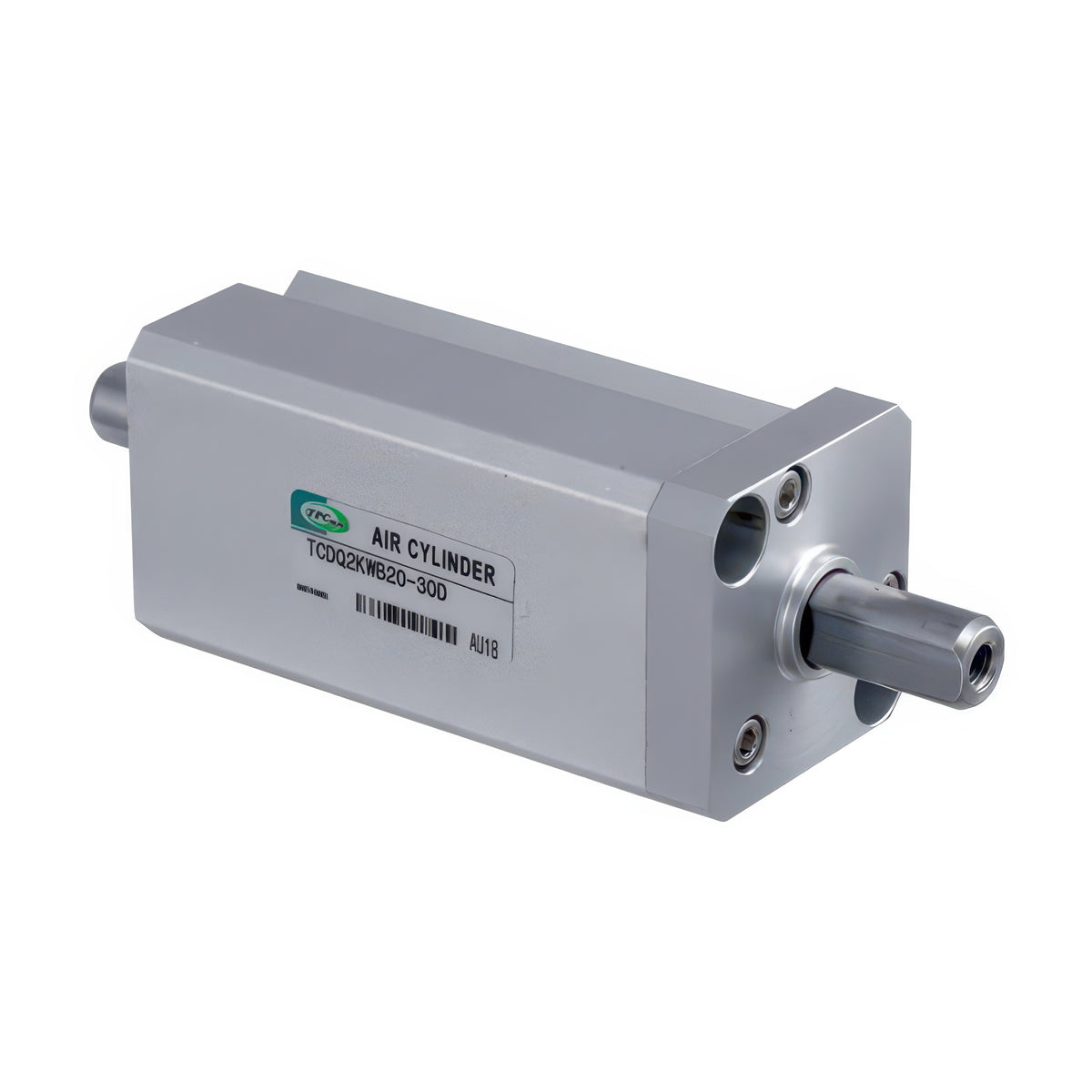 TPC Mechatronics TCQ2KW Non-Rotating Double-Rod Thin Cylinder (Bore 20-25 mm)