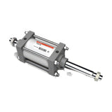 TPC Mechatronics TCS1W Series Double-Rod Large-Bore Pneumatic Cylinder (Basic Mount)