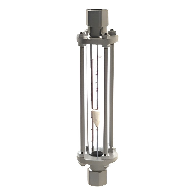 WISE F802 Glass Tube Flowmeter, Screwed