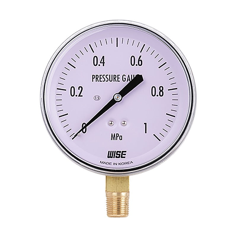 WISE P140 Polycarbonate Case General Service Pressure Gauge