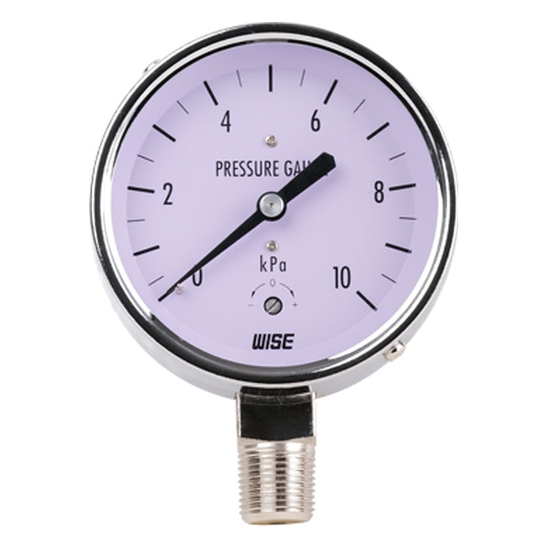 WISE P440 Brass Internal Capsule Low Pressure Gauge
