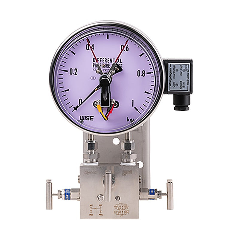 WISE P611, P612 Electrical Contact High Static DP Gauge