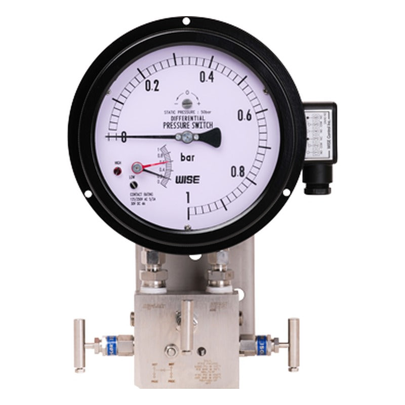 WISE P621, P622 Indicating Type Differential Pressure Switch