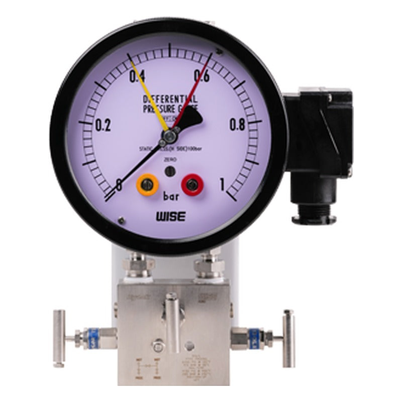 WISE P681, P682 Reed Switch Differential Pressure Gauge