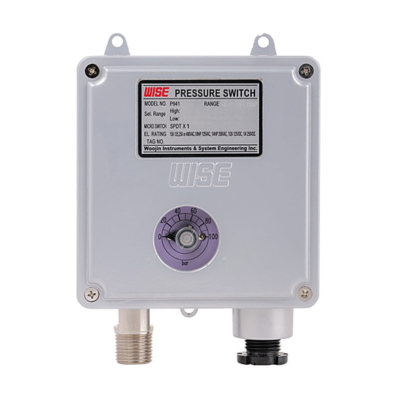 WISE P941/P942 Local Setpoint Weatherproof Pressure Switch