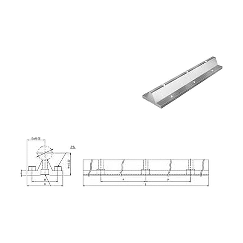WON ST Shaft Line Support STU Series (Type II, Continuous)