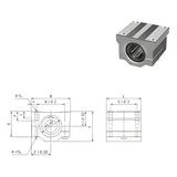 WON ST SH-A Super Ball Bushing Blocks, Asia Adjustable (16-50 mm)