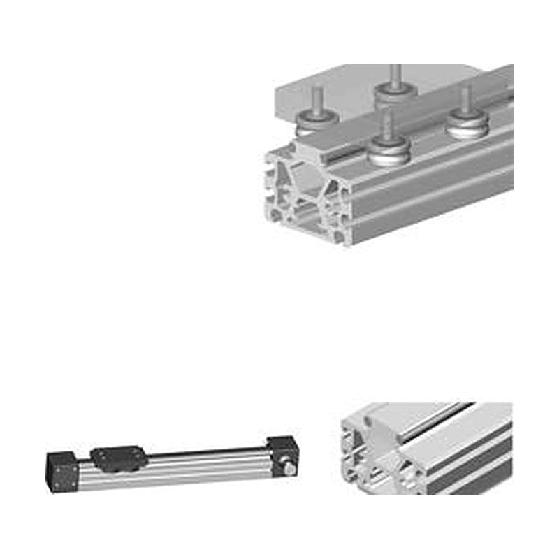 WON ST Track Roller Guide TC Series (Outside Type, Profile Rail)