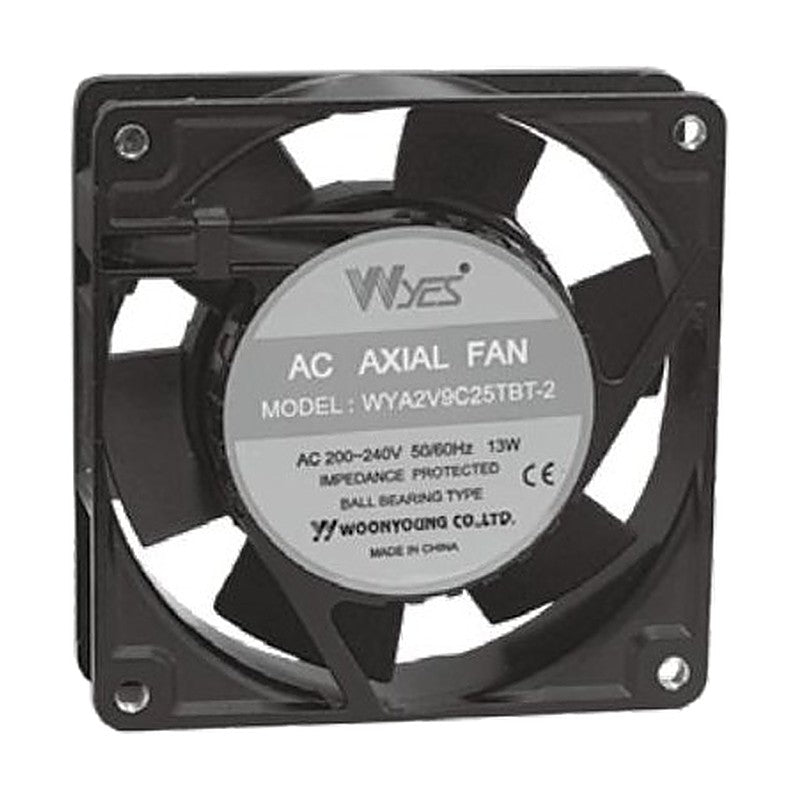 Woonyoung A9C25T Series AC Cooling Fan, 92 x 92 x 25 mm