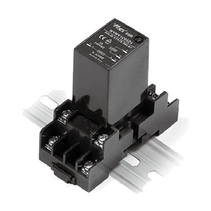Woonyoung Socket & DIN Rail SSR WYLY (LY relay socket, 3A)
