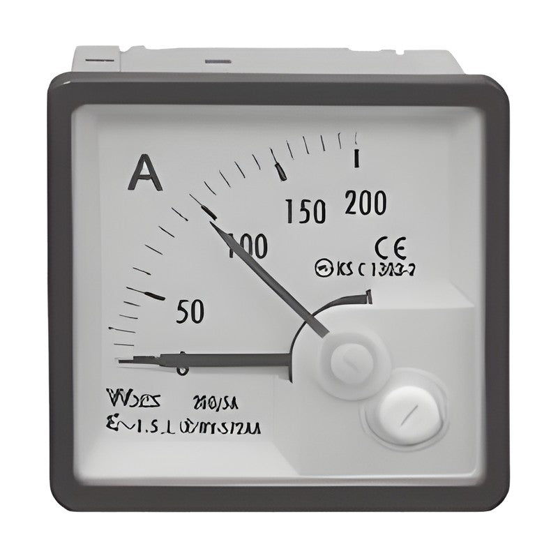 Woonyoung WY Series Analog Panel Ammeters, DC and AC