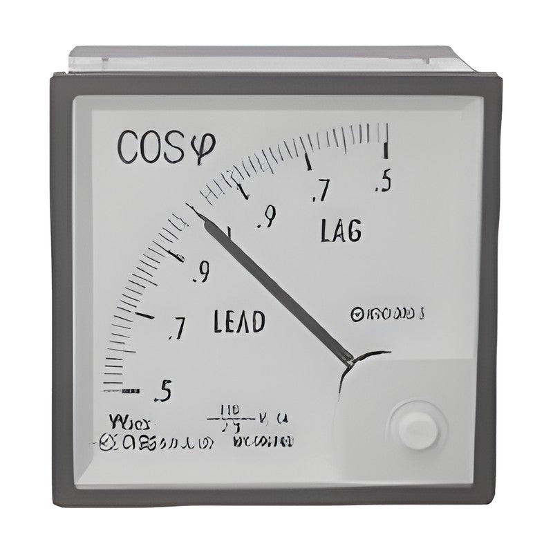 Woonyoung WY Series Analog Panel Power Factor Meters (1P2W to 3P4W)