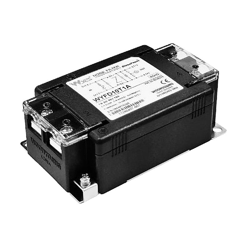 Woonyoung WYFD-T1A Series DC Noise Filter, 12-50 VDC