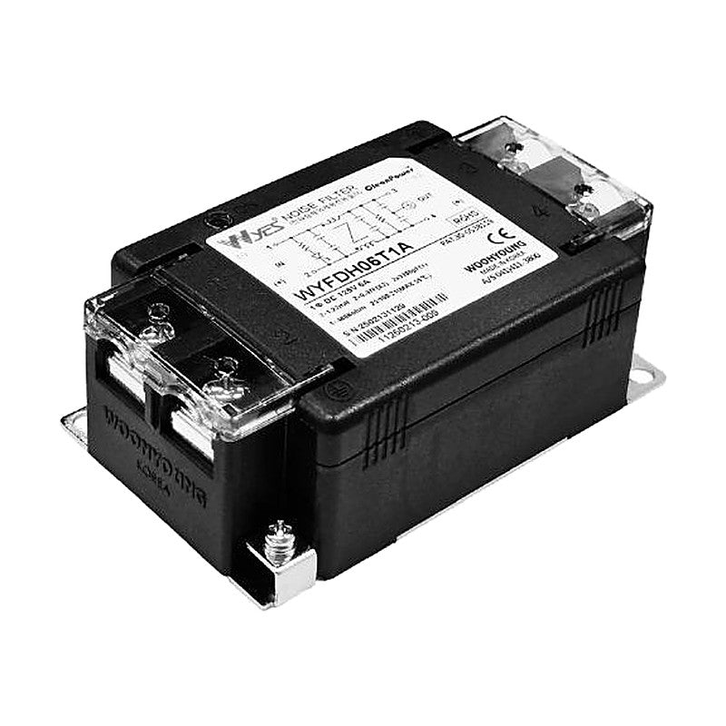 Woonyoung WYFDH-T1A Series DC Noise Filter, 60-125 VDC