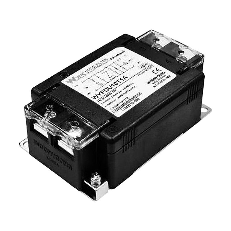 Woonyoung WYFDU-T1A Series DC Noise Filter, 150-400 VDC