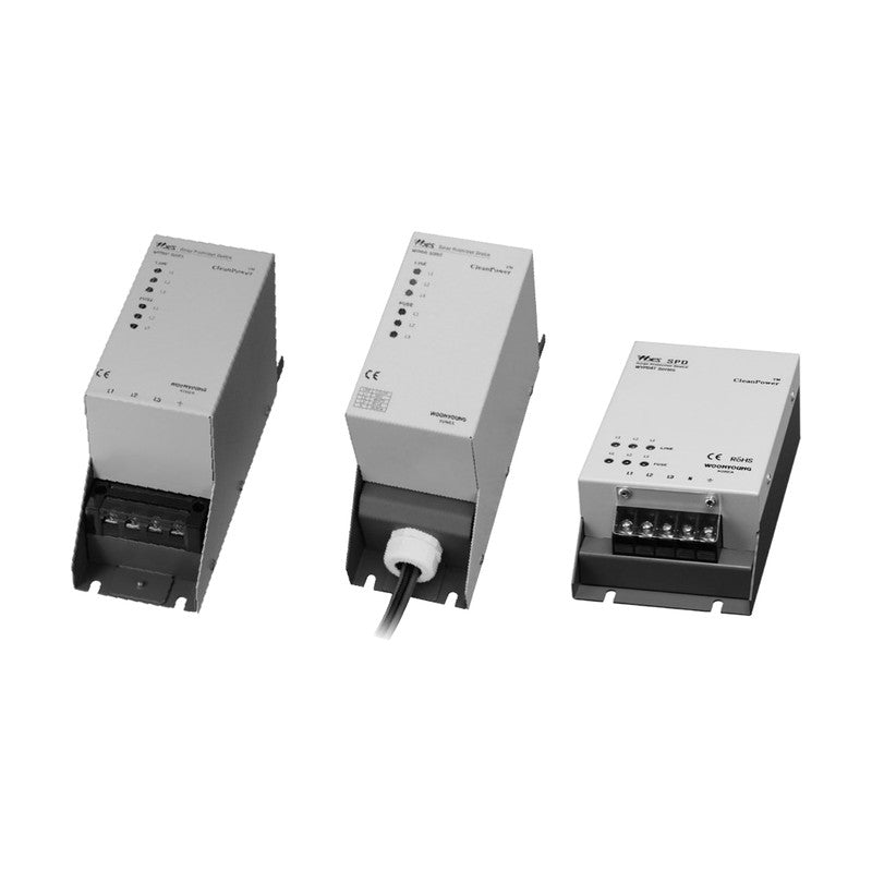 Woonyoung WYPB/WYPD High Quality Type SPD, 3-Phase 4-Wire 3P4W, 20-240kA, 380VAC