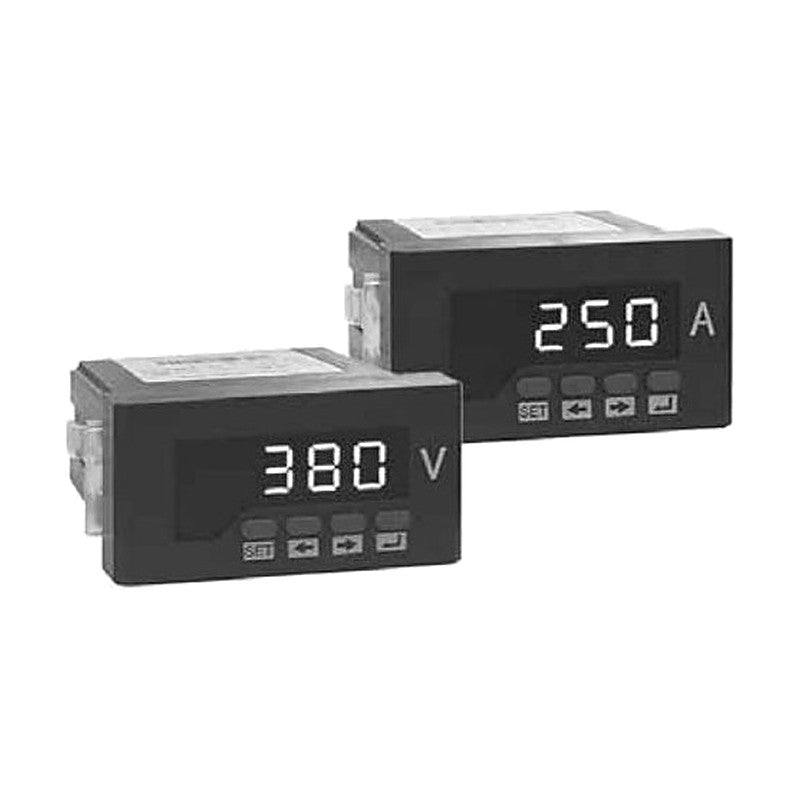 Woonyoung WYPMN48-AA/AV Digital Panel Ammeter and Voltmeter, 48 x 96 mm