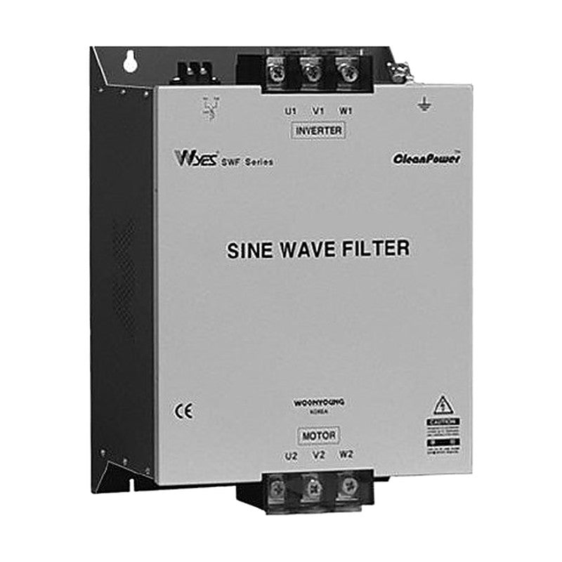 Woonyoung WYSWF401C Sine-Wave Filter, Wall Mount, 1.5-22 kW