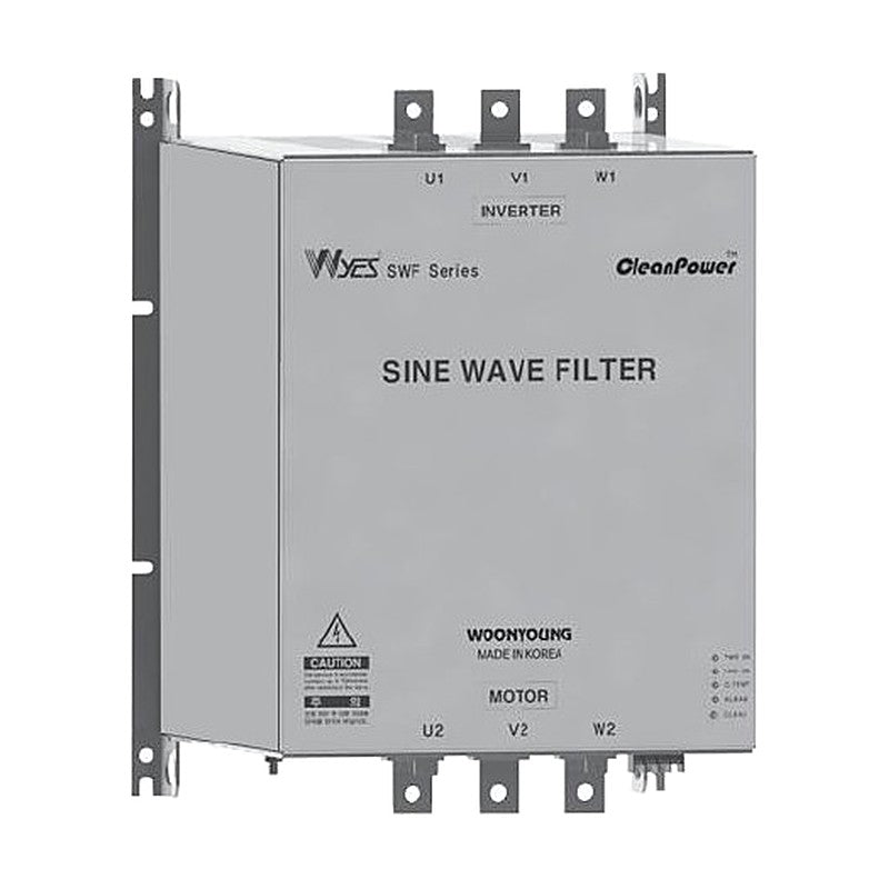 Woonyoung WYSWF401C Sine-Wave Filter, Wall Mount, 30-132 kW