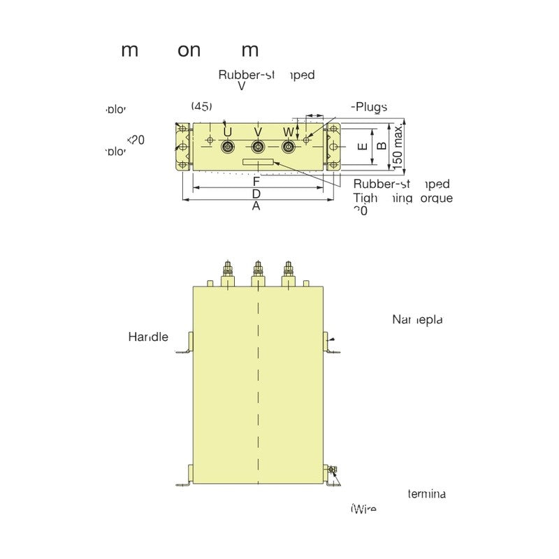 YASKAWA D1000 Capacitor for Harmonic Filter
