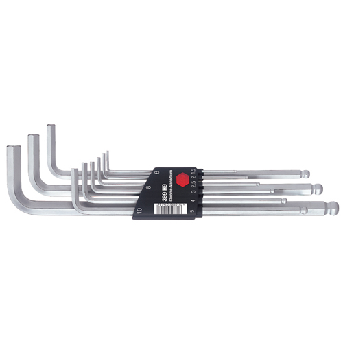[Wiha] — Ball End Hex L-Key Set SB369 H9