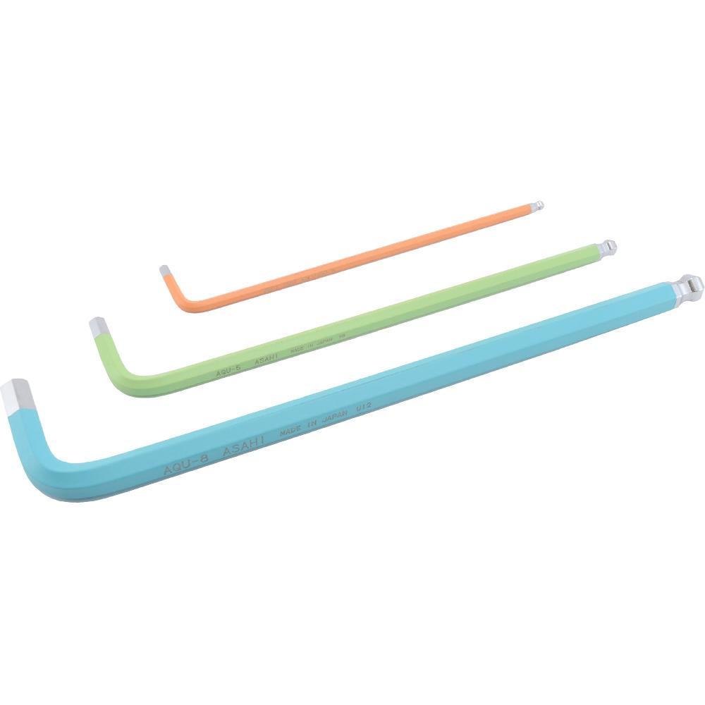 [ASAHI] — Ball End Hex L-Key Auroline Color AQU