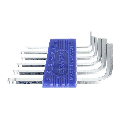 [EIGHT] — Ball End Hex L-Key Set Short TS