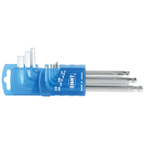 [EIGHT] — Ball End Hex L-Key Set Inch TLS-ZD