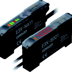 [OMRON] — E3X-NA F-Type High-Speed Fiber Amplifier (20μs Response, Bar Display)