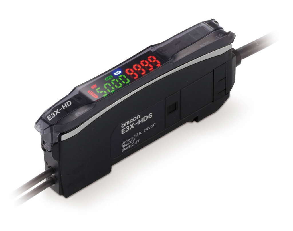 [OMRON] — E3X-HD Smart Fiber Amplifier (GIGA RAY II, Smart Tuning, APC+DPC Auto-Compensation)