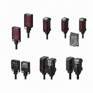 [OMRON] — E3T-UL M2-mounting Side-view Through-beam Ultracompact Sensor (2m/1m/300mm, Red light, NPN/PNP, UL Certified)