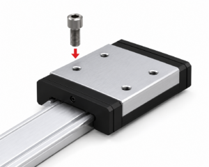 [THK] — SRS-WS/WM/WN (#5~12) Miniature LM Guide Block (Wide Block, Low Dust, Stainless)