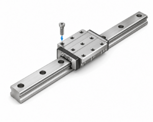 [THK] — HSR-100/120/150HA LM Guide Block (Full Ball, Big Scale, 9-tap Flange)