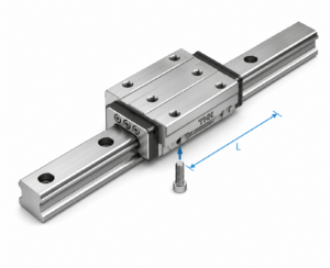 [THK] — HSR-100/120/150HB LM Guide Block (Full Ball, Big Scale, 9 Through-holes)
